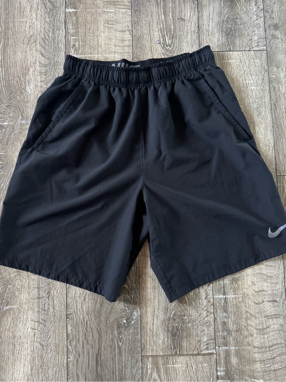 Nike Black Men's Training Shorts with Swoosh